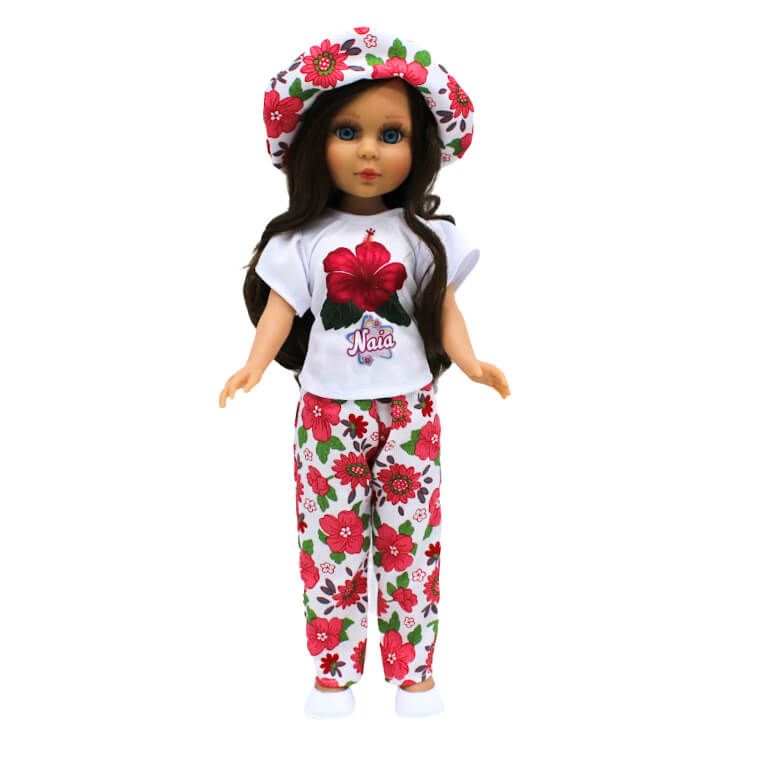 Muñeca Naia original Folk Artesanía 41 cm. Vidal Rojas Dolls